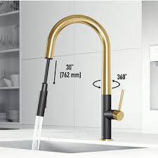 pull down spray kitchen faucet