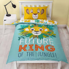 disney lion king hakuna single duvet