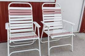 White Vinyl Patio Chairs For