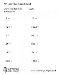 7th Grade Math Formulas Worksheet And Balancing Math