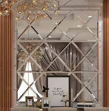 Looking Mirror Glass Wall Home