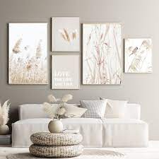 Neutral Color Pictures Gallery Wall Art