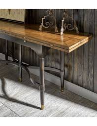Flip Out Top Console To Dining Table