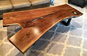 Red cedar river table live edge 5ft x 30 inches ready to ship. Live Edge Tables Benches Abp Works