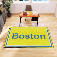 boston red sox 5ft x 8 ft plush area rug