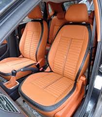 Leather Brown Leatherite Car Seat Cover