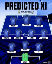 Looking for the predicted chelsea line up today vs crystal palace? How Chelsea Could Lineup With Mount Werner Ziyech Against Real Madrid In The Ucl Today Sports Extra