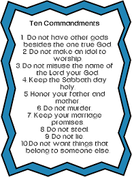 This week's lesson will cover the receiving of the ten commandments. Ten Commandments Poster Free Please Visit Kathyahutto Com