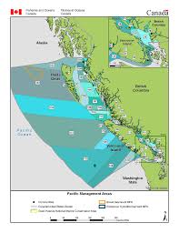 Management Area Maps Fisheries And Oceans Canada Pacific