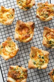 mini vegetarian quiches cook it real good