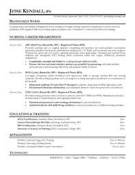 Resume registered nurse   getjob csat co Sample Resume For Float Nurse