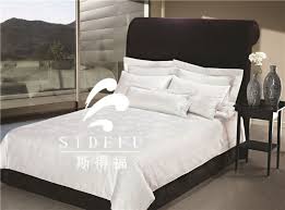 Hotel Jacquard Bed Sheet Pillow Case