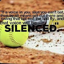 I Get Nervous When I Face A Good Pitcher But Then I Hit And There My Best Hits Sportsvol Inspirational Softball Quotes Sports Quotes Softball Softball Quotes