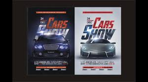 Car Show Flyer Design Using Coreldraw