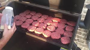 smoking burgers on the traeger you