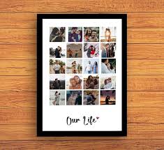 customized couple collage frame at rs