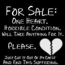 Broken Hearts on Pinterest | Broken Hearted, Heart Broken and Heart via Relatably.com