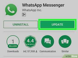 how to update whatsapp on android 4