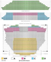 Methodical Starlight Theatre Seating Chart Seat Numbers