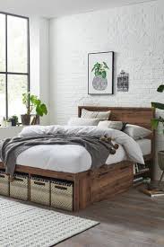 Bronx Wooden Platform Storage Bed Frame