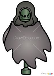 how to draw dementor lego harry potter