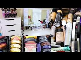 makeup collection beauty room tour