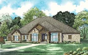 Plan 82357 European Style With 5 Bed