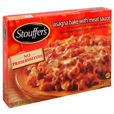 stouffer s lasagna bake with meat sauce