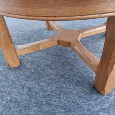Round Coffee Table 1980s For At