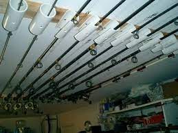 how to build a ceiling rod rack you