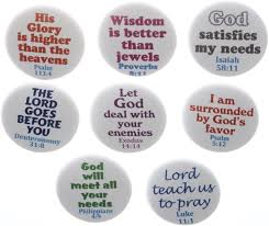 Reading inspirational bible verses is a great way to gain encouragement during a difficult season. Amazon Com Set 8 Bible Verses Quotes Magnets Christian Cross Jesus Faith Luke Psalm Kitchen Dining