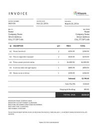 Invoice Excel Template Free Magdalene Project Org
