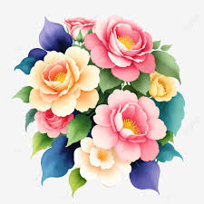 Beautiful Flower Watercolor Painting