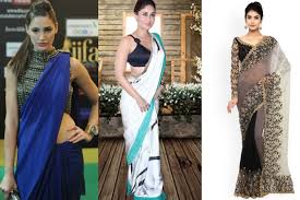 eye catching sarees for farewell party