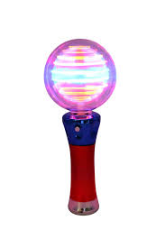 2 x light up magic ball toy wand for