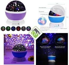 Led Blue Star Show Lamp For Decoration