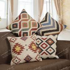 indian handmade 4 set jute pillow 18