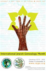 Tree Poster Israel Genealogy Research Association