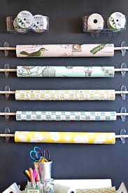 Wrapping Paper Storage Ideas And