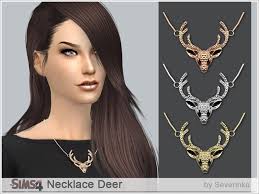 the sims resource necklace deer