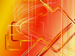 orange background template vector art