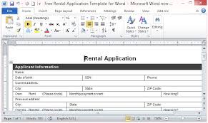 Free Application Form Template Word Magdalene Project Org