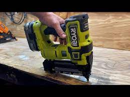 ryobi 18 gauge cordless brad nailer