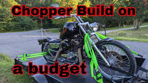 budget swingarm sportster chopper build