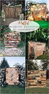 wood pallet wedding ideas