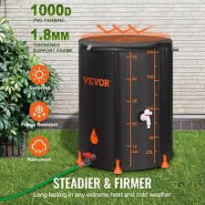 Vevor 53 Gal Portable Water Tank 1000d