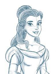20 Disney Princess Drawing Ideas - Brighter Craft | Disney princess sketches,  Princess drawings, Disney princess drawings