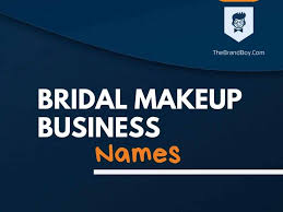 371 names for bridal makeup companies