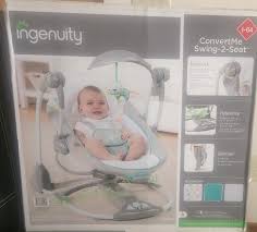 ingenuity convertme swing 2 seat baby