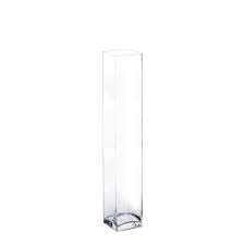 18 decorative square glass vase with 3